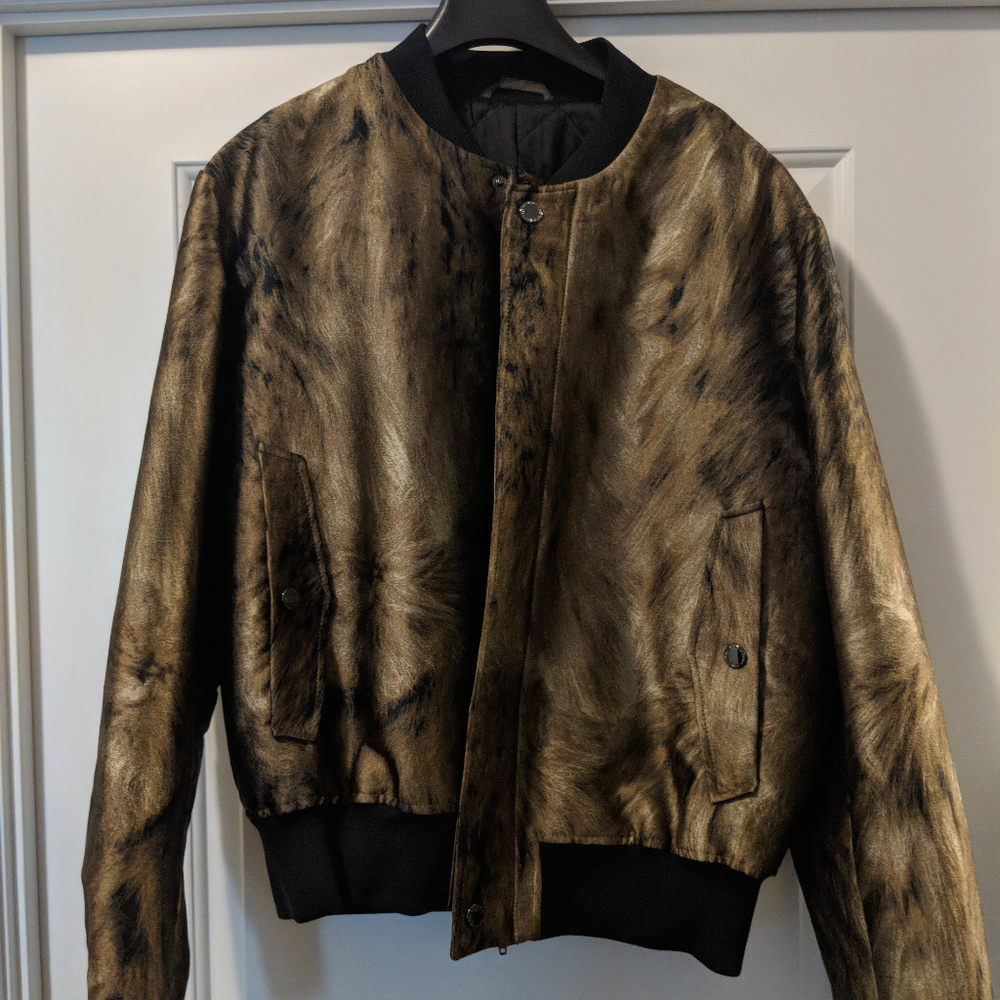 Tiger of Sweden Gold-Brown Illuster Bomber